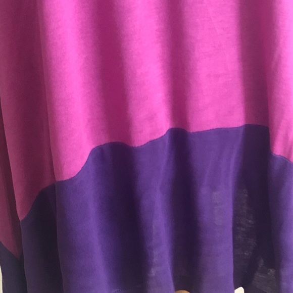New York & Company Pink and Purple Tunic - Picture 2 of 4